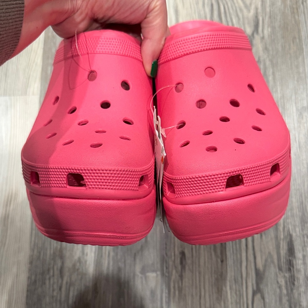 CROCS Siren Heels - Bright Pink - Picture 2 of 8